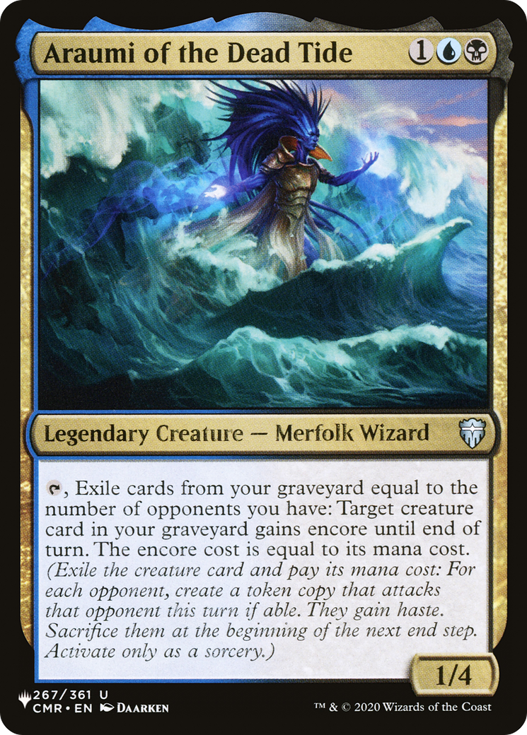 Araumi of the Dead Tide [The List]