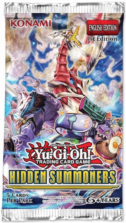 YGO Hidden Summoners Booster Pack