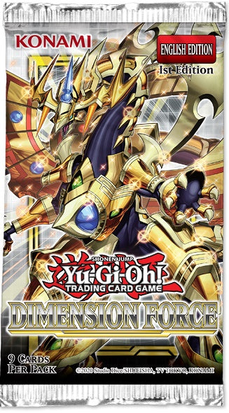 YGO Dimension Force Booster Pack