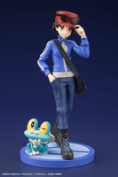 Pokémon Calem with Froakie ARTFX J STATUE