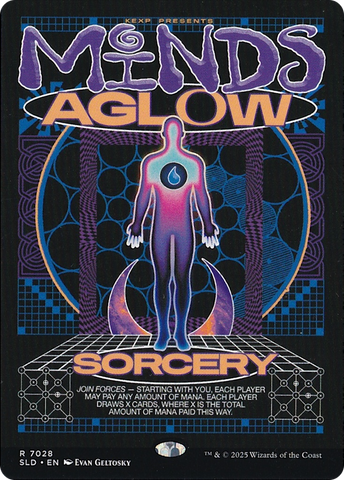 Minds Aglow (Rainbow Foil) [Secret Lair Drop Series]