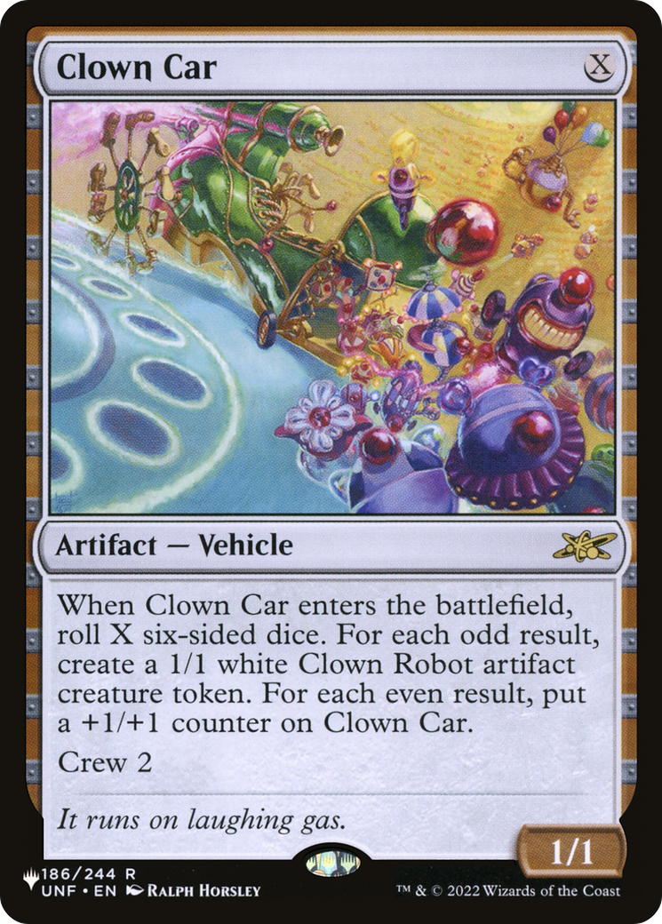 Clown Car [The List]