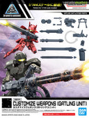 Customize Weapons (Gatling Unit)