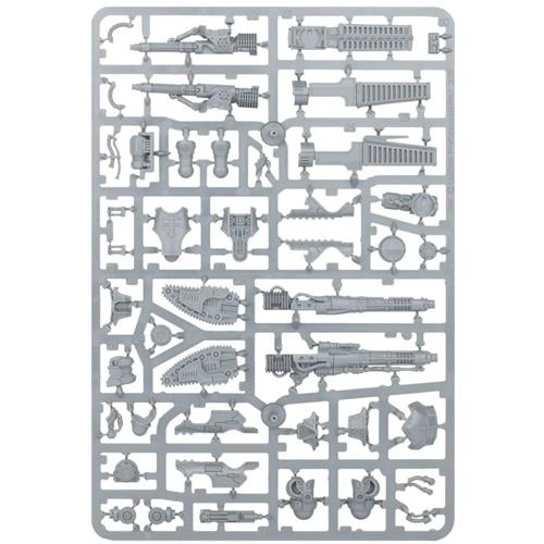 Adeptus Titanicus Reaver Titan Weapons: Melta Cannon, Chainfist, Volcano Cannon and Turbo Laser