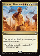 Ruinous Ultimatum (Surge Foil) [Star Trek Commander]