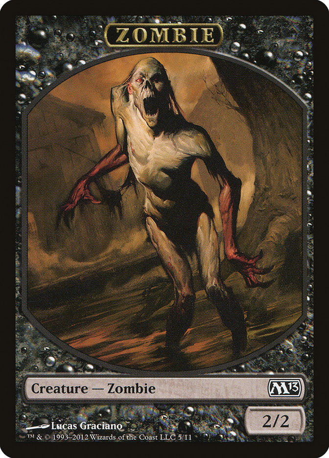 Zombie Token [Magic 2013 Tokens]