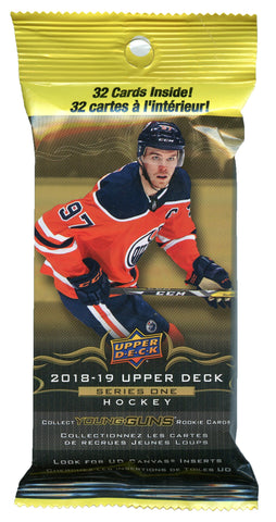 18/19 UD Hockey Series 1 Fat Pack