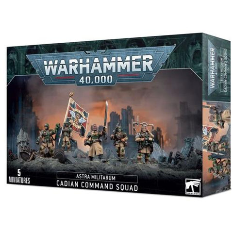Astra Militarum Cadian Command Squad