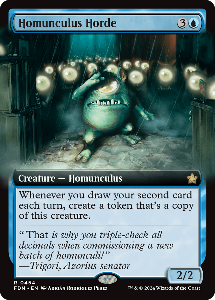 Homunculus Horde (Extended Art) [Foundations]