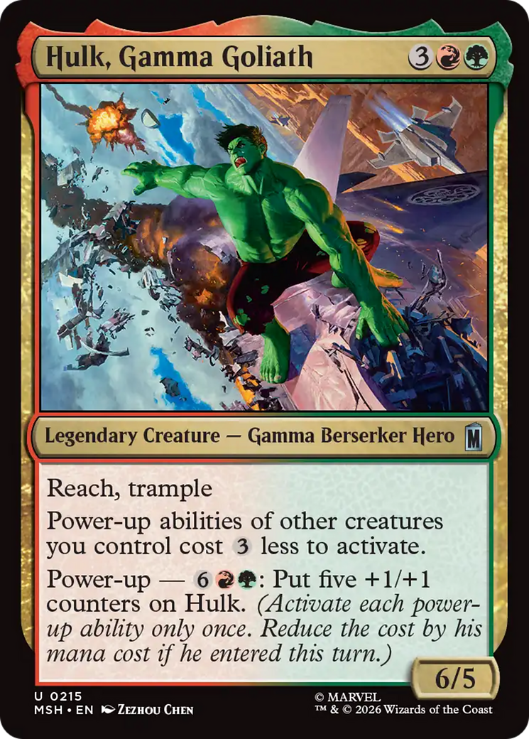 Hulk, Gamma Goliath [Marvel Super Heroes]