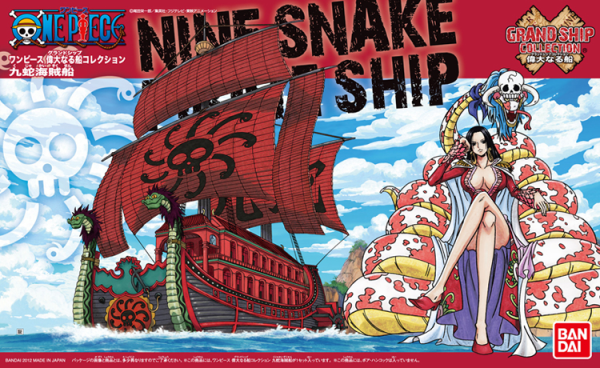 One Piece - Grand Ship Collection - Nine Snake Pirate Ship (Boa's Ship)