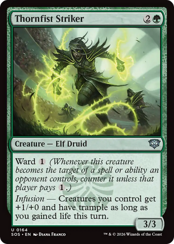 Thornfist Striker [Secrets of Strixhaven]