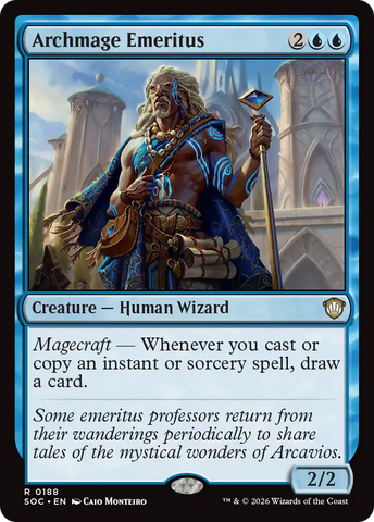 Archmage Emeritus [Secrets of Strixhaven Commander]