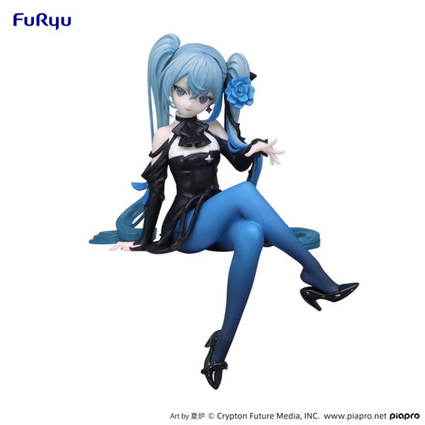 Hatsune Miku Blue Rose Noodle Stopper Figure