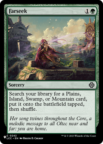 Farseek (LCC) [The List]