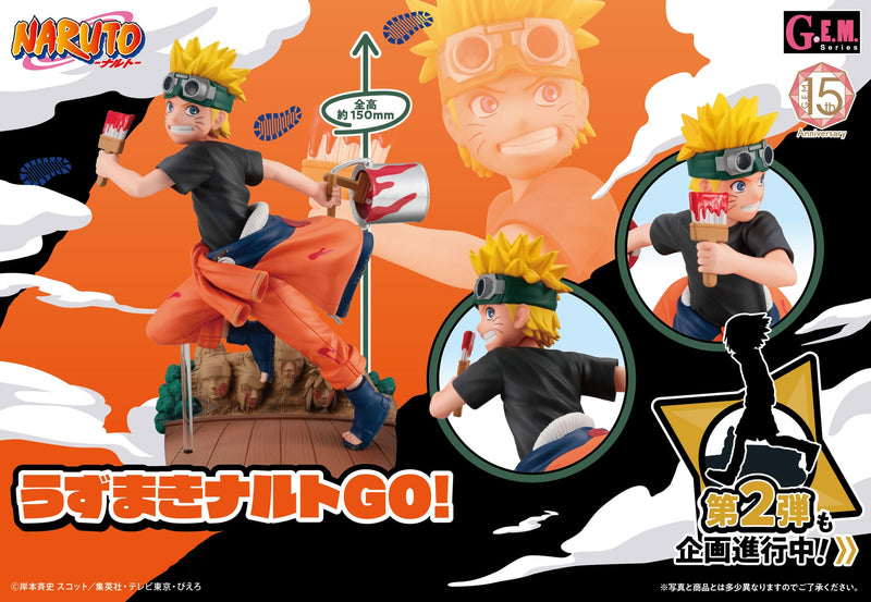 MegaHouse G.E.M. series NARUTO Naruto Uzumaki Go!