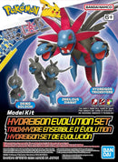 Pokémon Model Kit HYDREIGON EVOLUTION SET