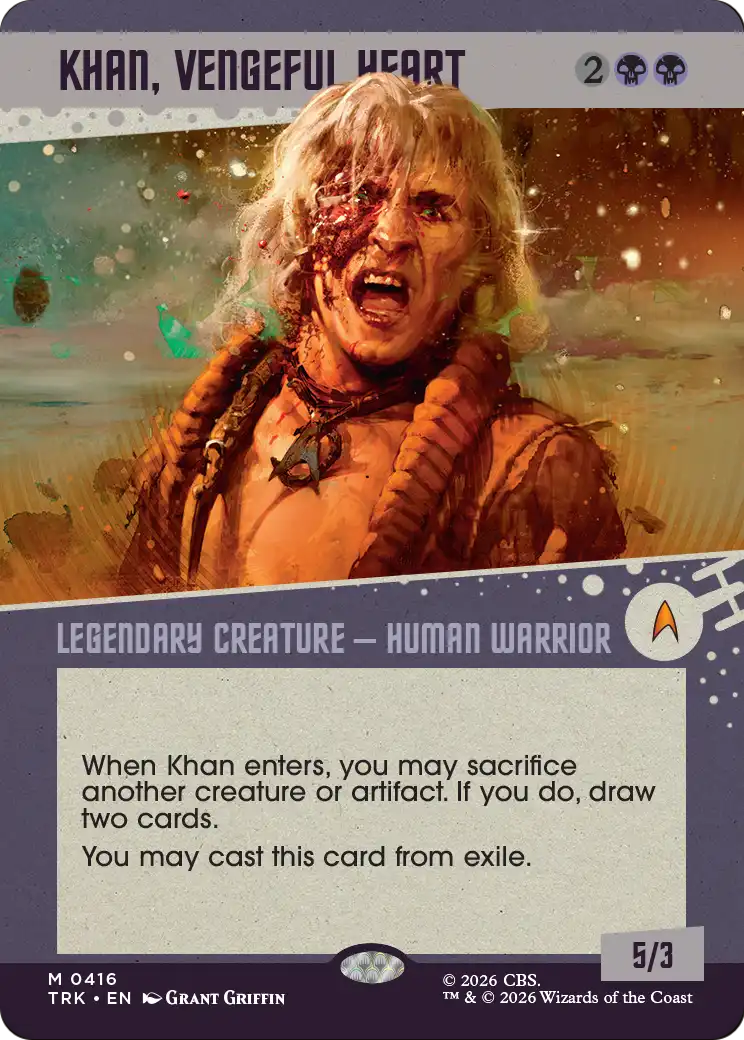 Khan, Vengeful Heart (Showcase) [Star Trek]