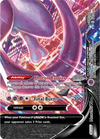 Mewtwo V-Union (SWSH162) [Sword & Shield: Black Star Promos]