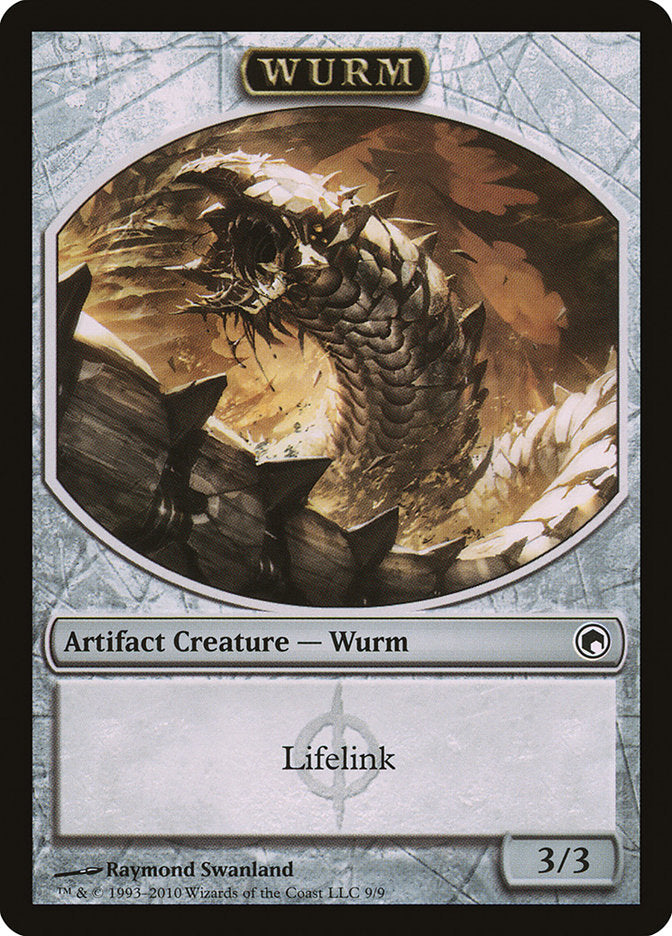 Wurm Token (9/9) [Scars of Mirrodin Tokens]