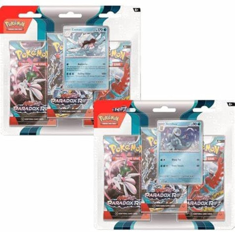 Pokemon Paradox Rift 3PK Blister (1 of 2 Designs)