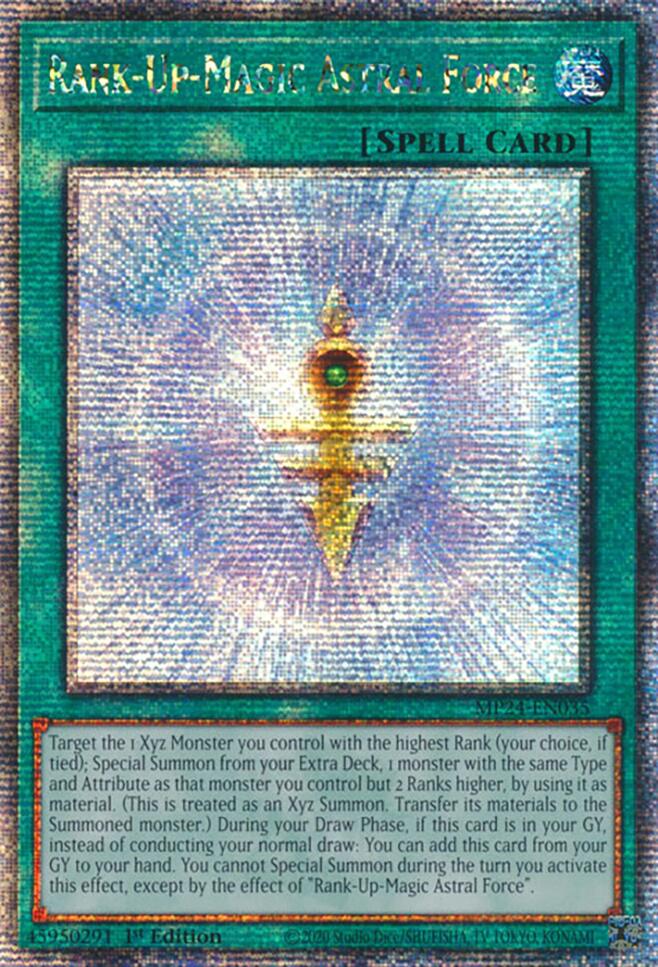 Rank-Up-Magic Astral Force [MP24-EN035] Quarter Century Secret Rare