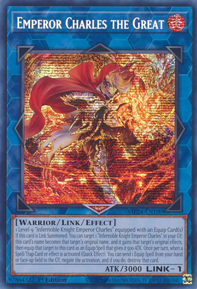 Emperor Charles the Great [MP24-EN100] Prismatic Secret Rare