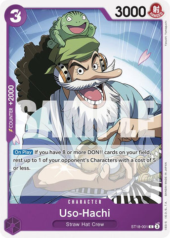 Uso-Hachi [Starter Deck: Purple Monkey.D.Luffy]