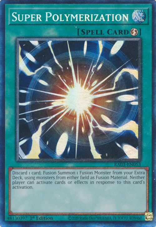 Super Polymerization (CR) [RA03-EN053] Prismatic Collector's Rare