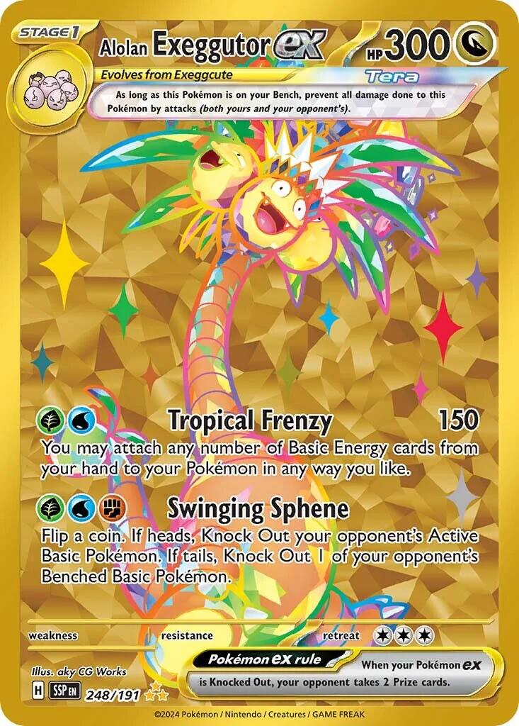 Alolan Exeggutor ex (248/191) [Scarlet & Violet: Surging Sparks]