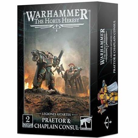 Legiones Astartes Praetor & Chaplain Consul