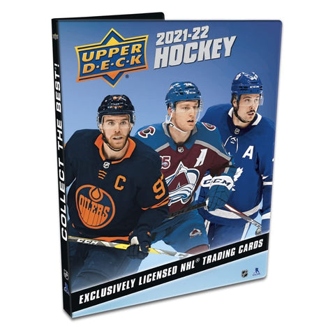 21/22 UD Series 1 Hockey Starter Kit Binder