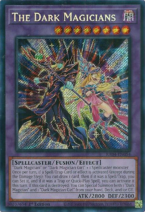 The Dark Magicians [RA04-EN054] Secret Rare