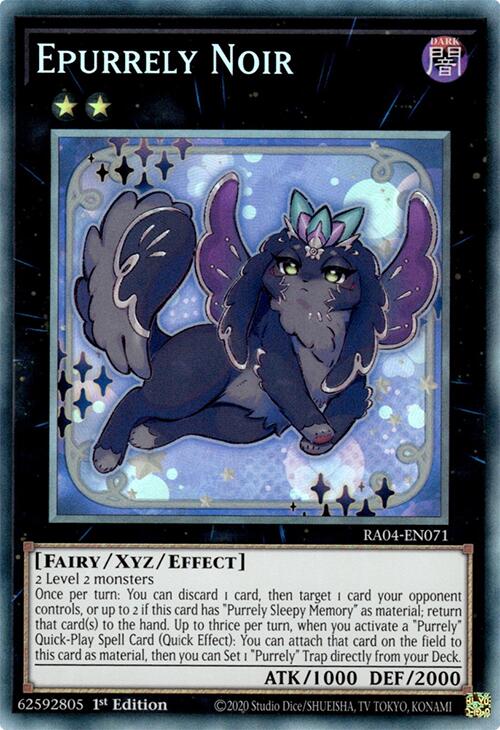 Epurrely Noir [RA04-EN071] Prismatic Collector's Rare