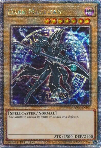 Dark Magician (7th Art) [RA04-EN106] Quarter Century Secret Rare
