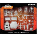 WIZKIDS UNPAINTED MINIS WV12 CASTLE KINGDOM RETAINERS