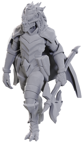 D&D UNPAINTED MINIS WV25 DRAGONBORN OF TIAMAT