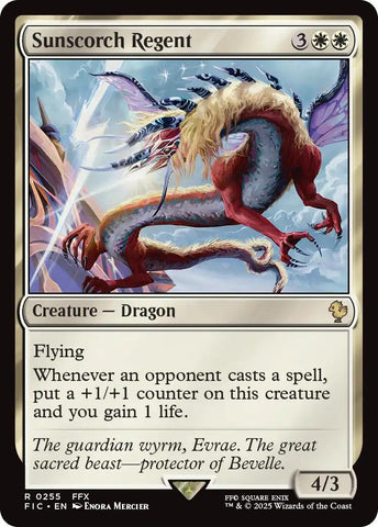 Sunscorch Regent (Surge Foil) [FINAL FANTASY Commander]