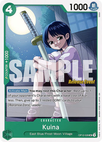 Kuina [Legacy of the Master Release Event Cards]
