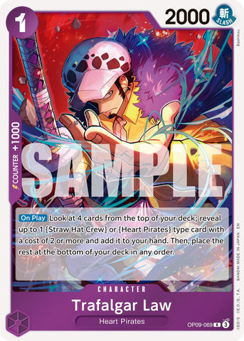 Trafalgar Law (OP09-069) (Reprint) [Premium Booster -The Best- Vol. 2]