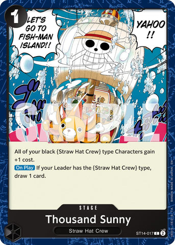 Thousand Sunny (Reprint) [Premium Booster -The Best- Vol. 2]