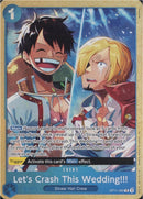 Let's Crash This Wedding!!! [One Piece Promotion Cards]