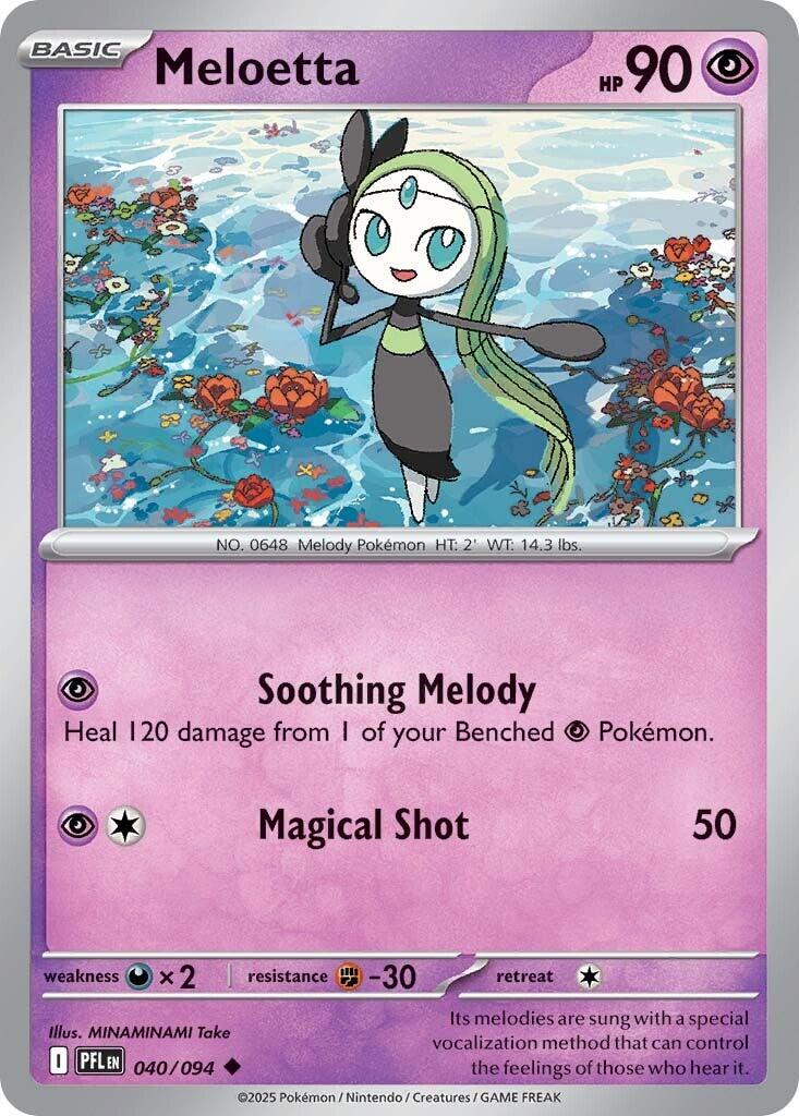 Meloetta (040/094) [Mega Evolution: Phantasmal Flames]