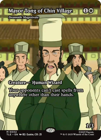 Mayor Tong of Chin Village - Drannith Magistrate (Borderless) [Avatar: The Last Airbender: Eternal-Legal]