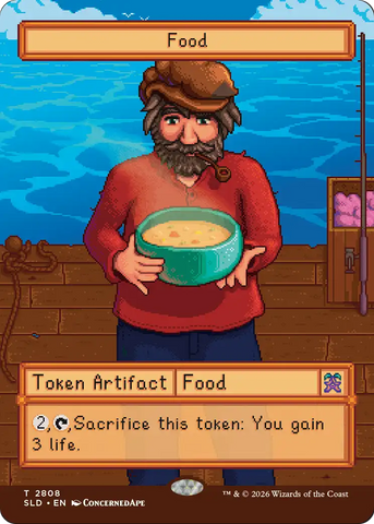 Food Token (2808) [Secret Lair Drop Series]