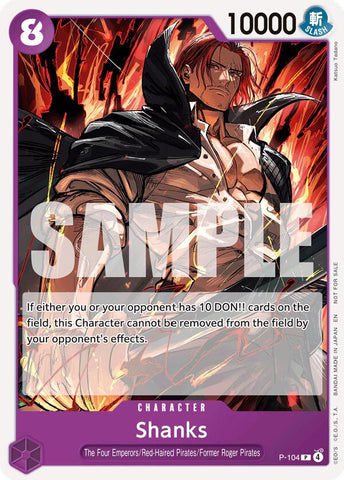 Shanks (Store Tournament 2025 Vol. 4) [One Piece Promotion Cards]