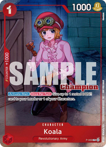 Koala (CS 25-26 Winner Card Set 2) [One Piece Promotion Cards]