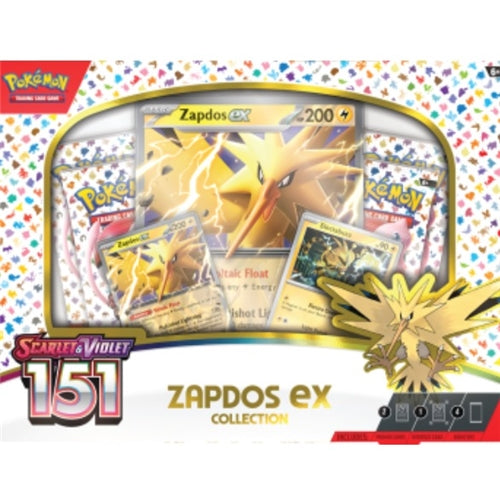 Pokemon 151 Zapdos EX Collection