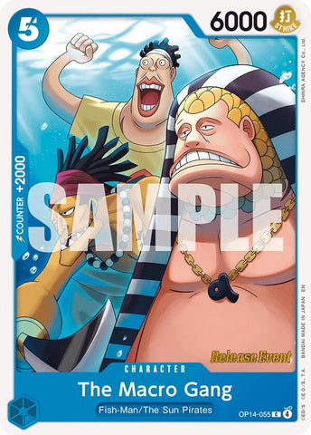 The Macro Gang [The Azure Sea's Seven Release Event Cards]