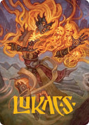 Ashling, Rekindled Art Card (33/54) (Gold-Stamped Signature) [Lorwyn Eclipsed Art Series]